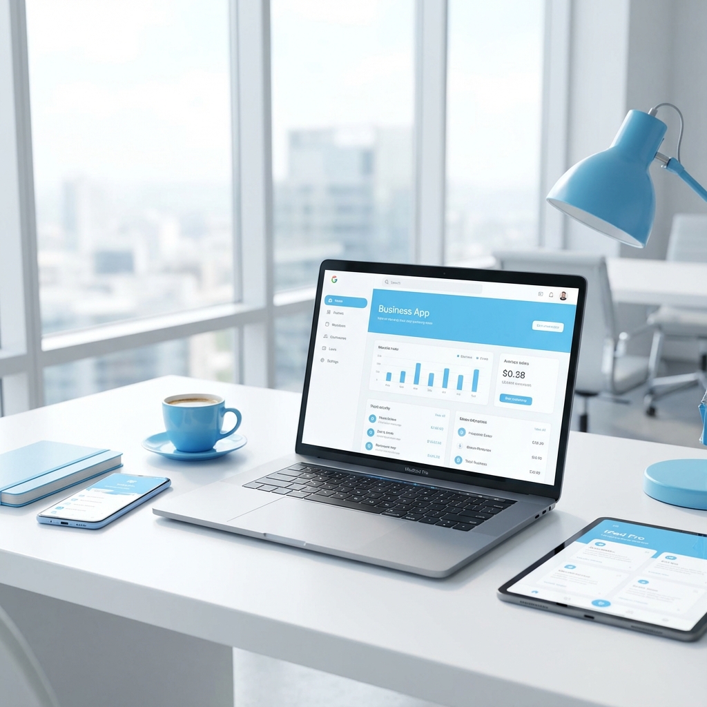 Business App Illustration